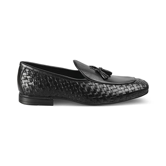 Mens Smart Casual Leather Loafers-13939