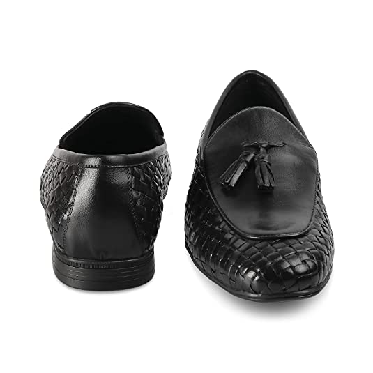 Mens Smart Casual Leather Loafers-13939