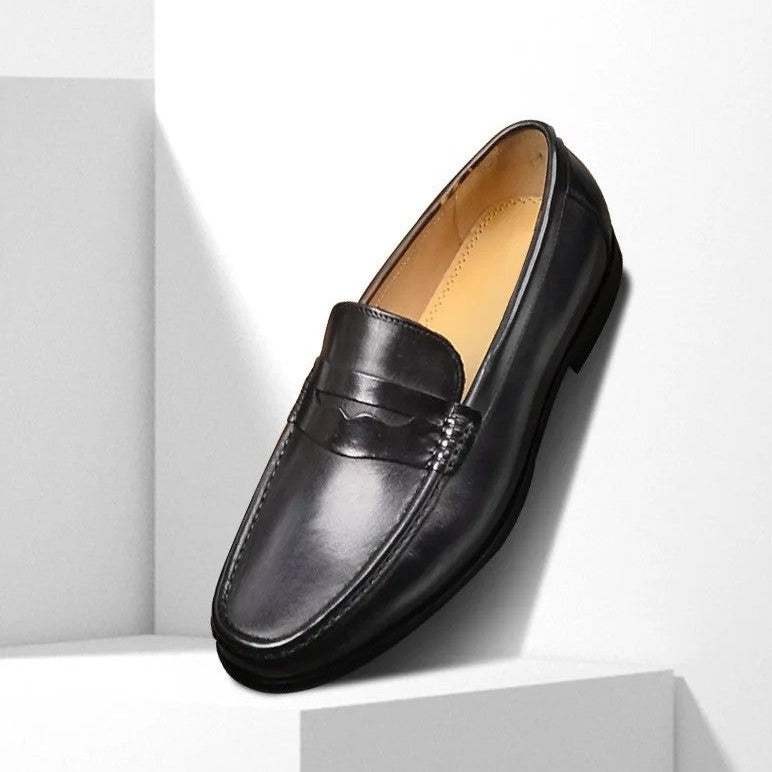 Penny Loafers Genuine Leather Casual Business Dress Shoes- 13951