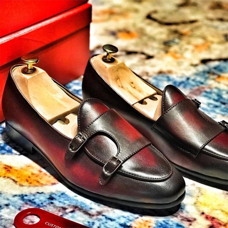 The Palermo Marble Monk Strap-13931